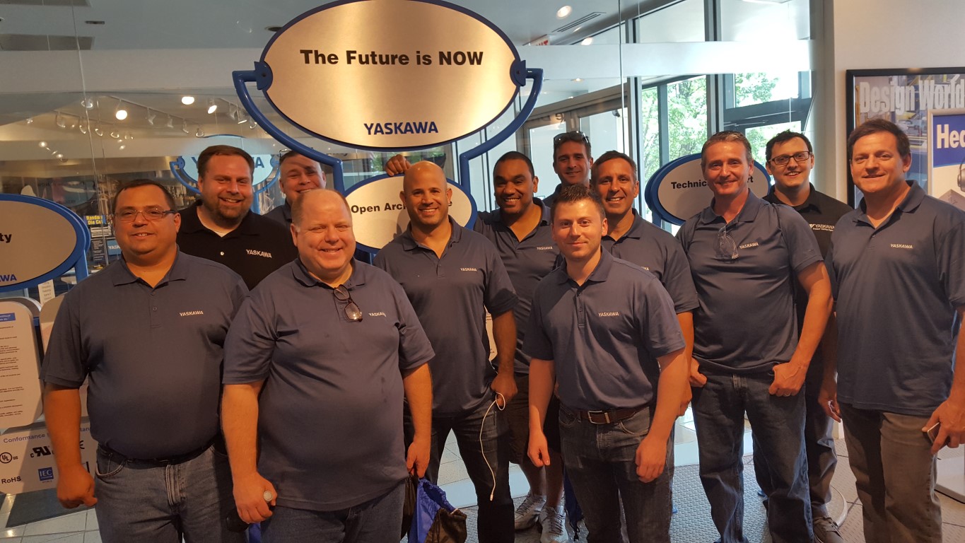 Yaskawa Contractor HandsOn Training and Factory Visit ADE Systems, Inc.