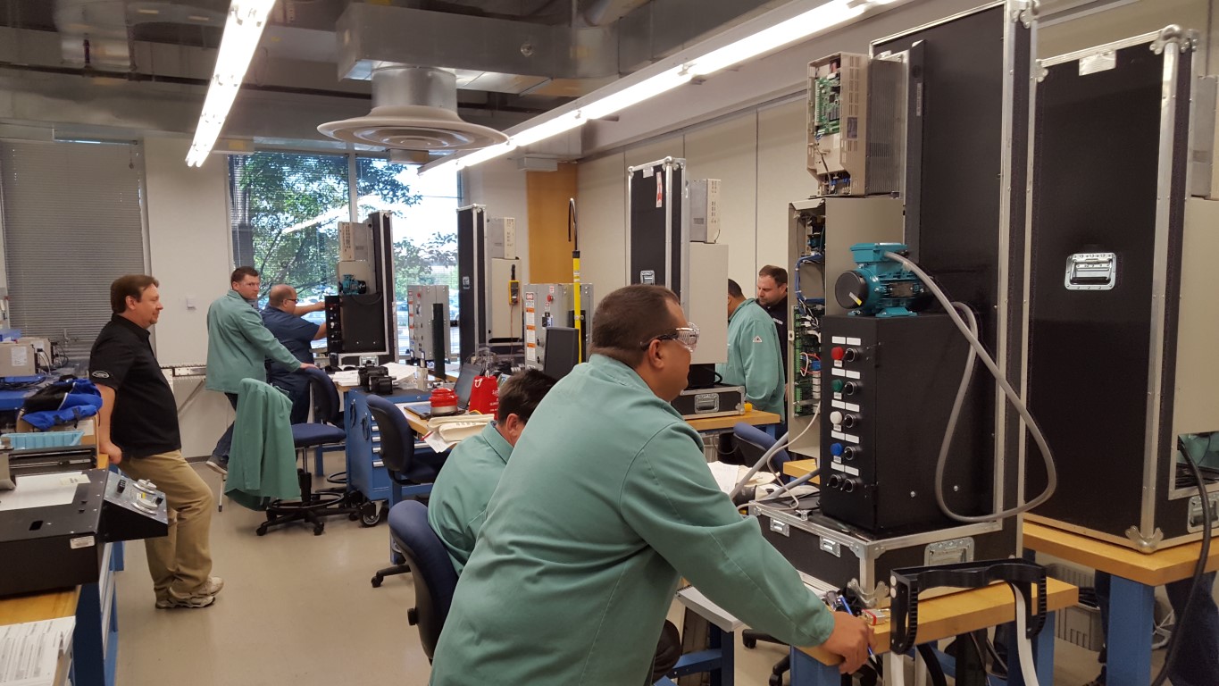 Yaskawa Contractor HandsOn Training and Factory Visit ADE Systems, Inc.